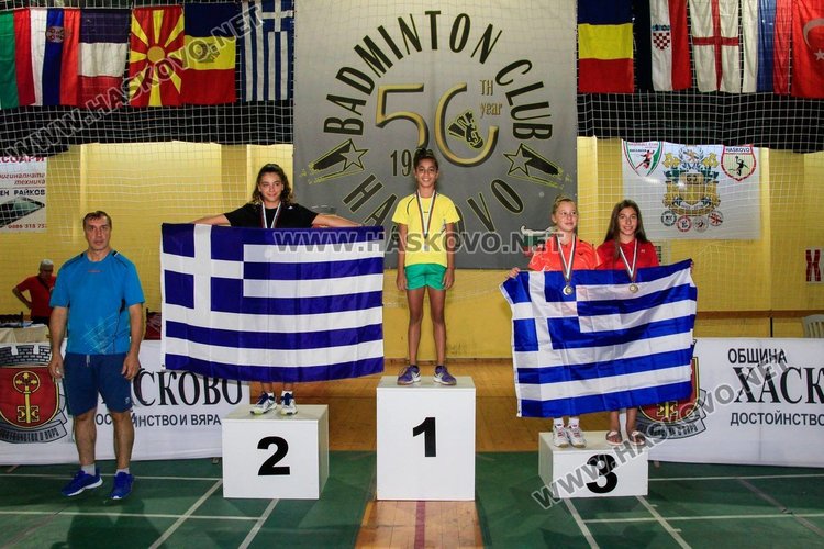 Таня Иванова сребърна, Александър Несторов е с бронз от турнира по бадминтон „Братя Касабян”