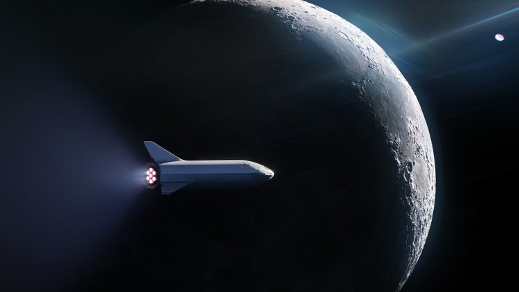 SpaceX избра първия космически турист за полета до Луната