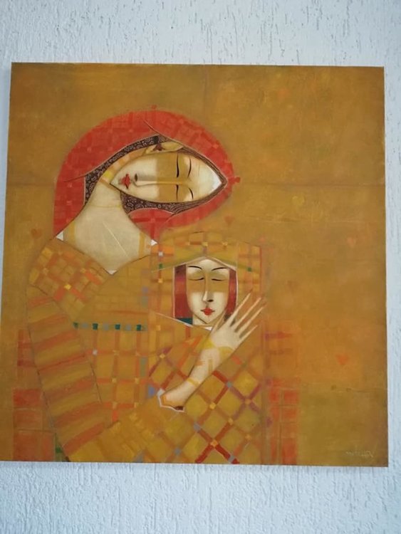 Момчиловска Мадона, новата творба на Петър Мичев-Педро, сътворена в родопското село