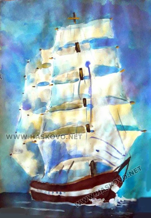  Камарата на инженерите в Хасково  подреди в офиса си изложба на детски рисунки