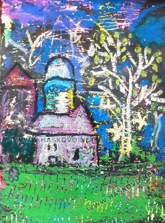  Камарата на инженерите в Хасково  подреди в офиса си изложба на детски рисунки