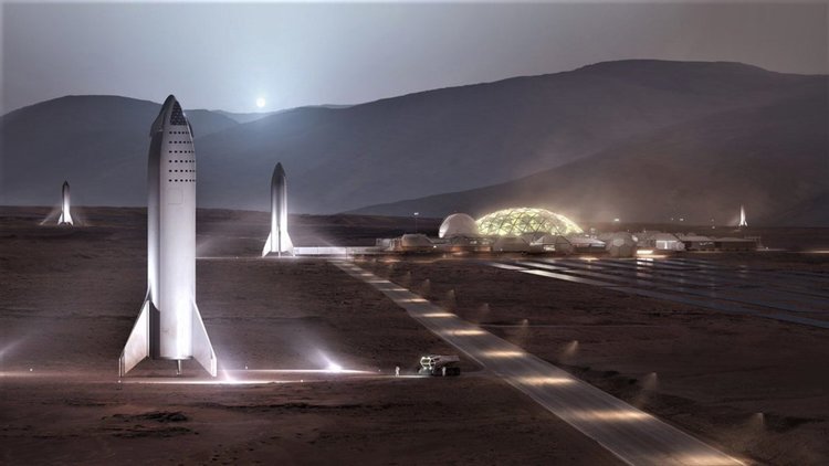 Това е базата ни на Марс според SpaceX