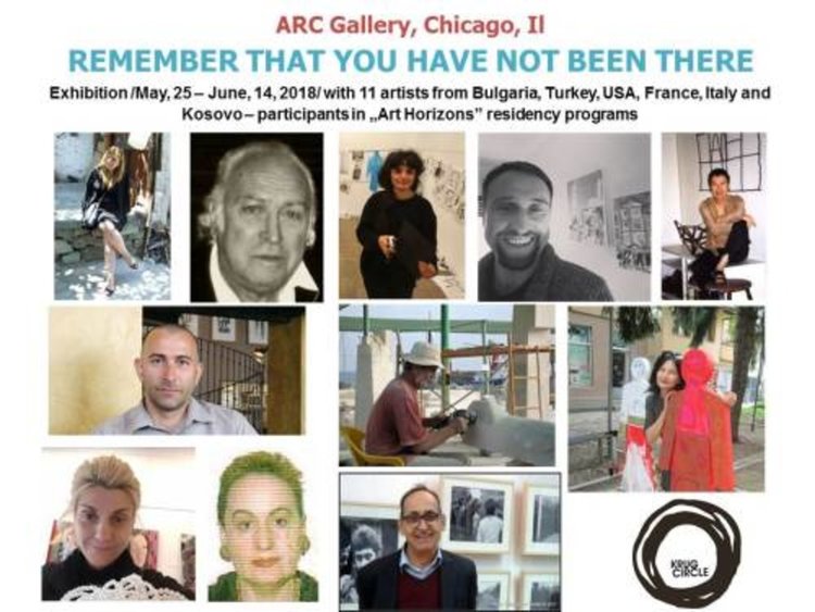 Арт движение Кръг със серия изяви в Чикаго под мотото „Спомни си ,че не си бил там”