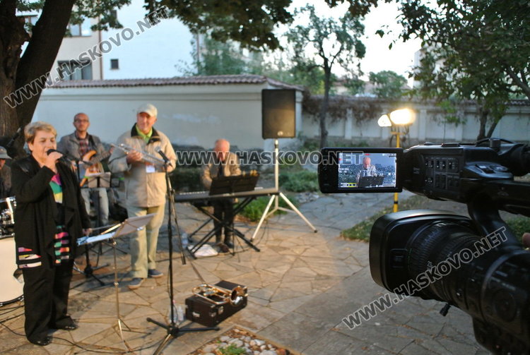 Виртуозът на тромпета Венцислав Благоев на Хасково джаз