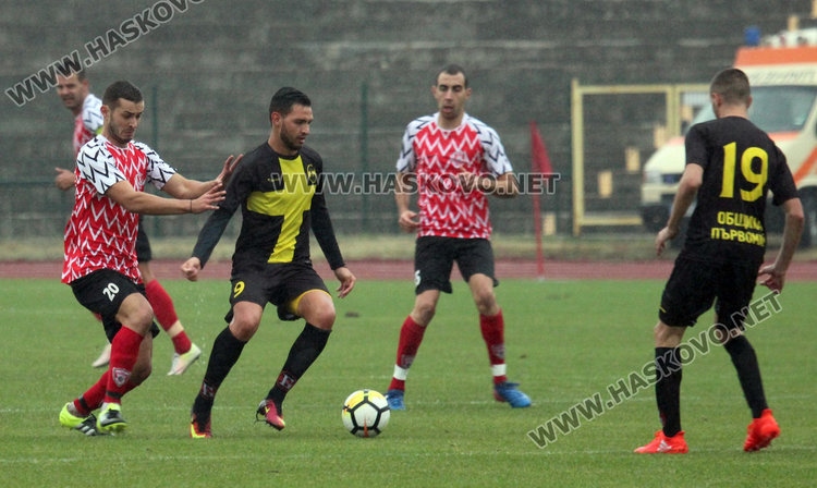 Хасково победи Първомай на футбол с 1:0 на Ямача
