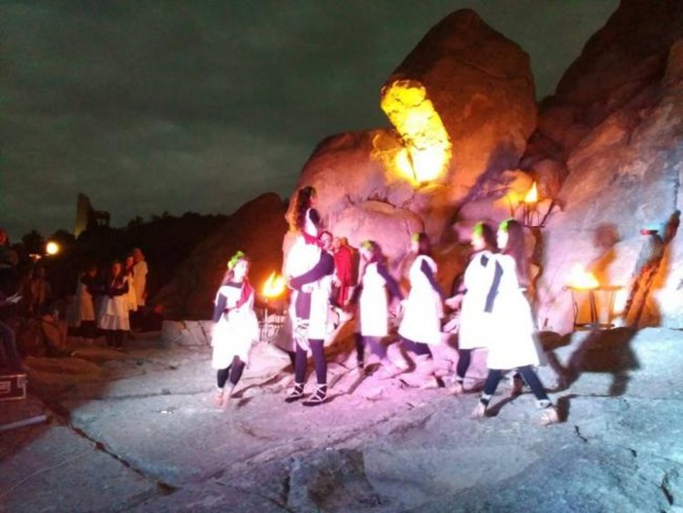 На Перперикон оживя древния винено-огнен обред