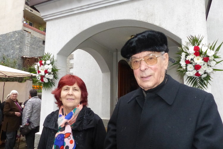 Ктиторското  семейство Росица и Георги Чилингирови от Райково