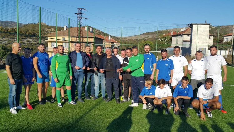 Нова спортна площадка беше открита и в Соколино