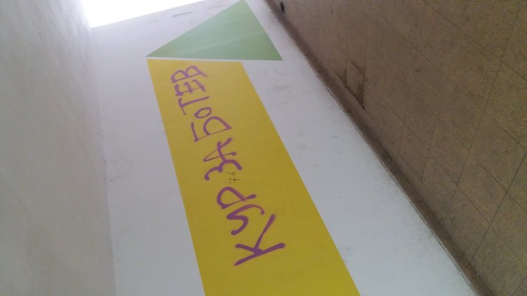 За поредно посегателство върху стените на подлеза сигнализират граждани