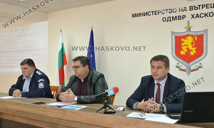 МВР: Престъпността през 2018-а в Хасковско спада