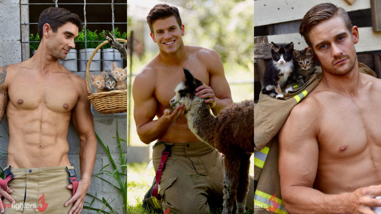 Секси пожарникарите на Австралия в календар