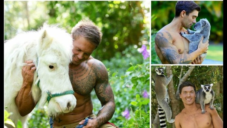 Credit: Australian Firefighters Calendar/David Rogers 