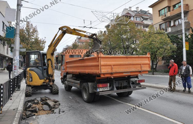 ВиК разкопа мястото в четвъртък