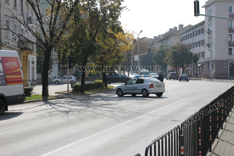 Полицията отцепи част от бул. 3ти март