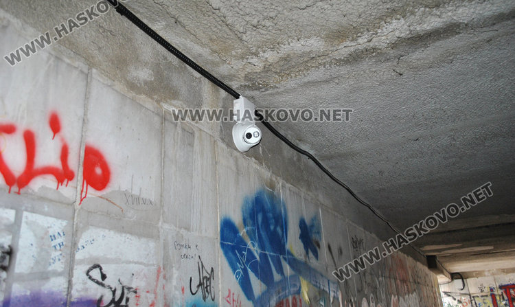 Подлезите в Хасково с видеонаблюдение срещу вандали