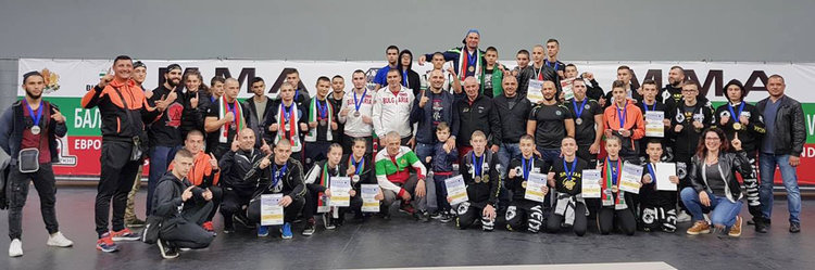 9 медала за хасковските ММА бойци от Балканско и Европейско първенство