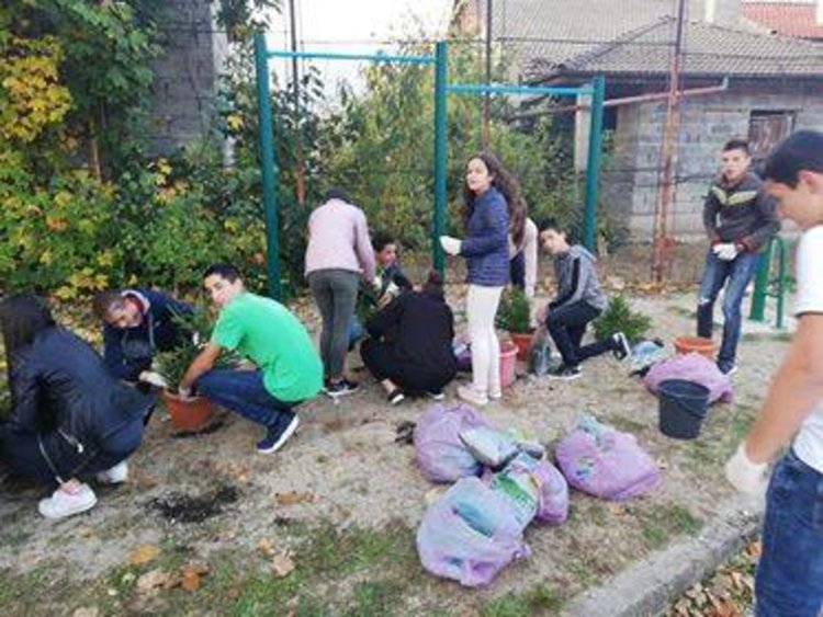 Златоградски ученици подаряват 30 елхи в саксии на учреждения