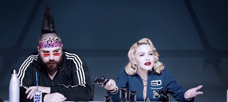 Мадона и The Fat Jewish на прослушване (видео)