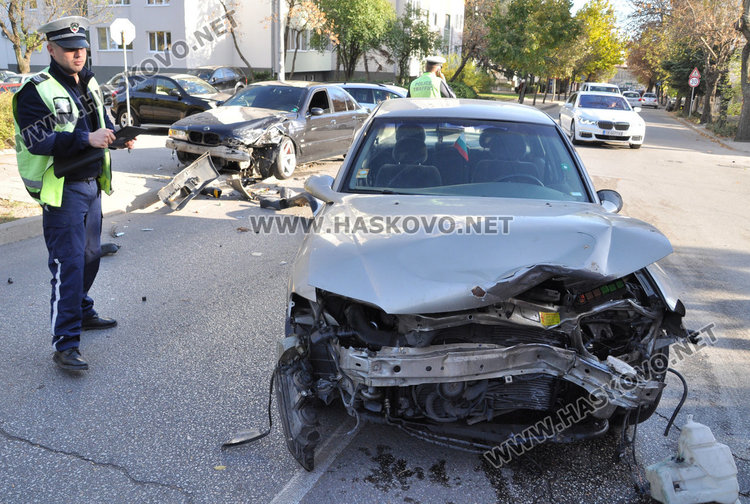 При удара Вектрата се е завъртяла в обратна посока