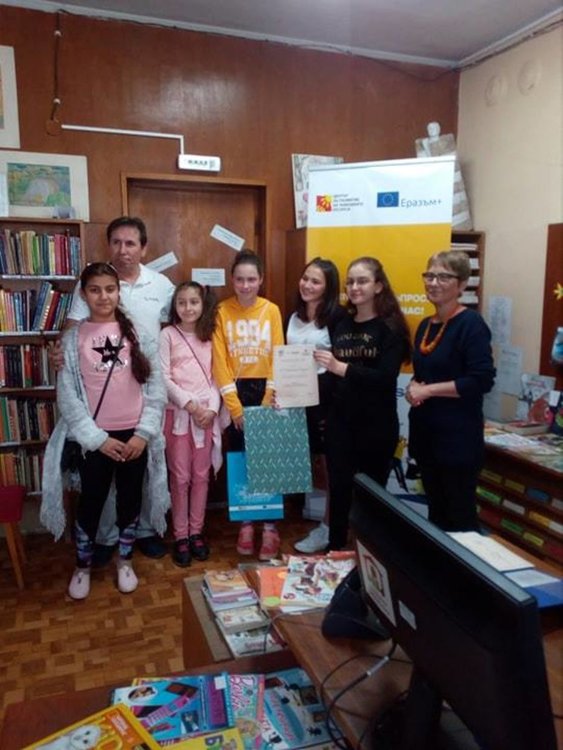  Ученици от ОУ ”Св. Климент Охридски”участват в европейската инициатива  на Евродеск