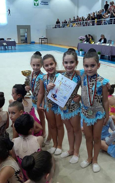 Злато и два сребърни медала за гимнастичките на „Калия“ от международен турнир