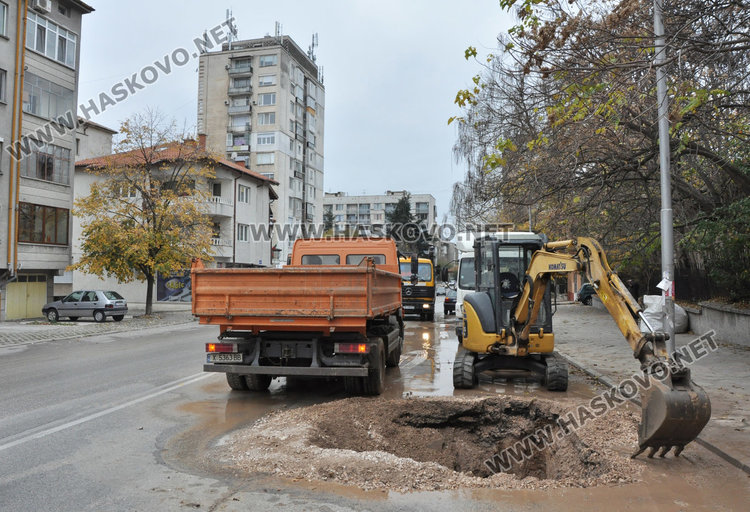 Част от Хасково без вода заради аварии