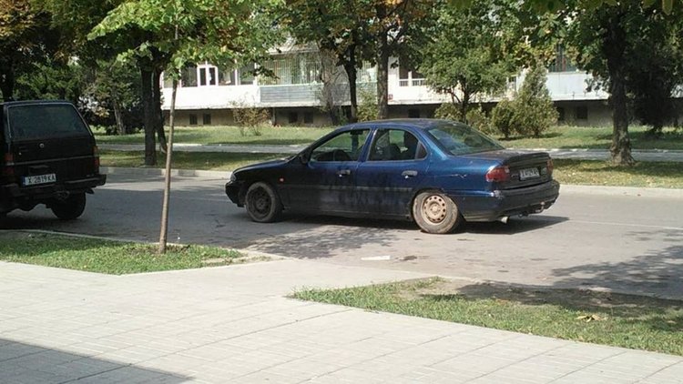 Изключително безочливо паркиране в Димитровград