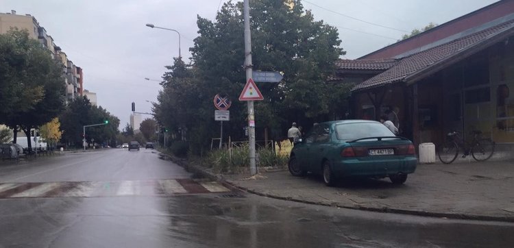 Изключително безочливо паркиране в Димитровград