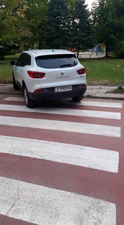 Изключително безочливо паркиране в Димитровград