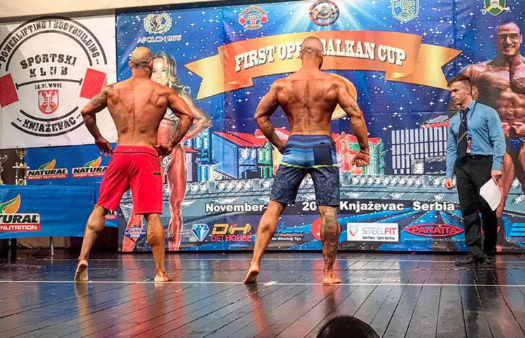 Антон Стефанов вицешампион на Балканско първенство по бодибилдинг в Сърбия