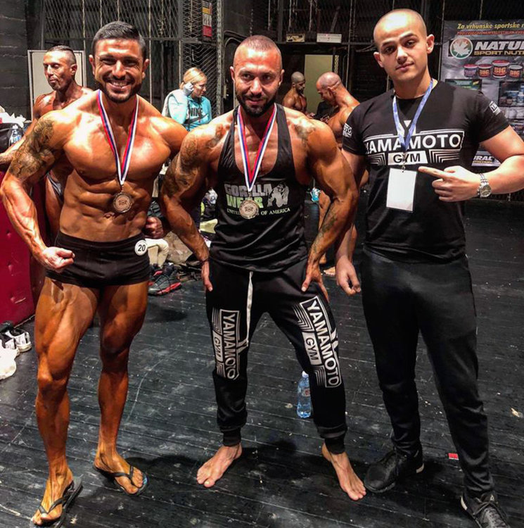 Антон Стефанов вицешампион на Балканско първенство по бодибилдинг в Сърбия