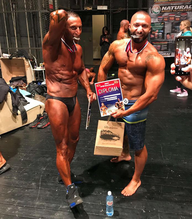 Антон Стефанов вицешампион на Балканско първенство по бодибилдинг в Сърбия