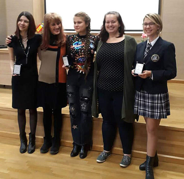 Виктория Георгиева от Езиковата трета в Национално състезание