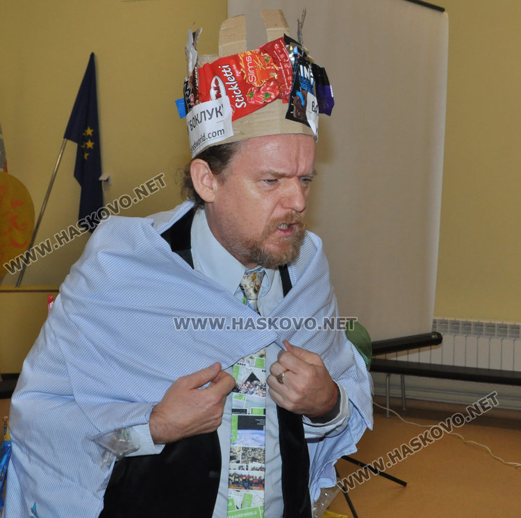 Барон Боклук учи деца от забавачка да събират разделно отпадъци