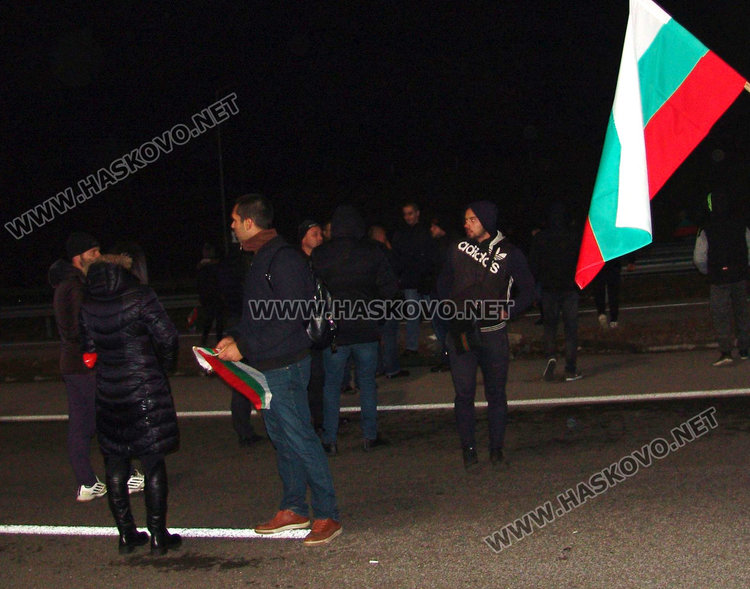 Блокадата на магистралата в понеделник