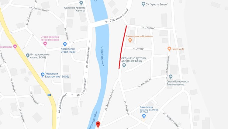 Спират движението по част от ул. „Асенова крепост“ 