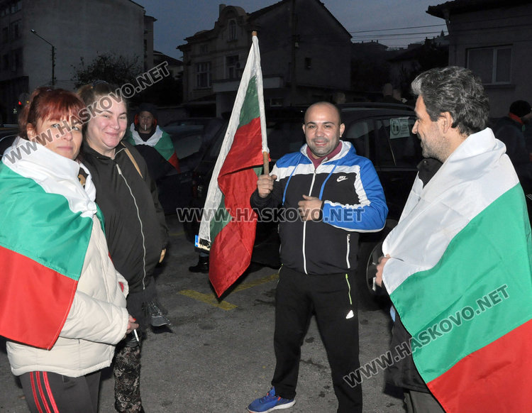 Скромна подкрепа от хасковлии за димитровградския протест