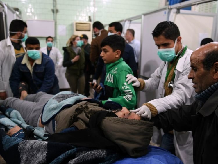 Над 100 души пострадаха от химическа атака в Алепо