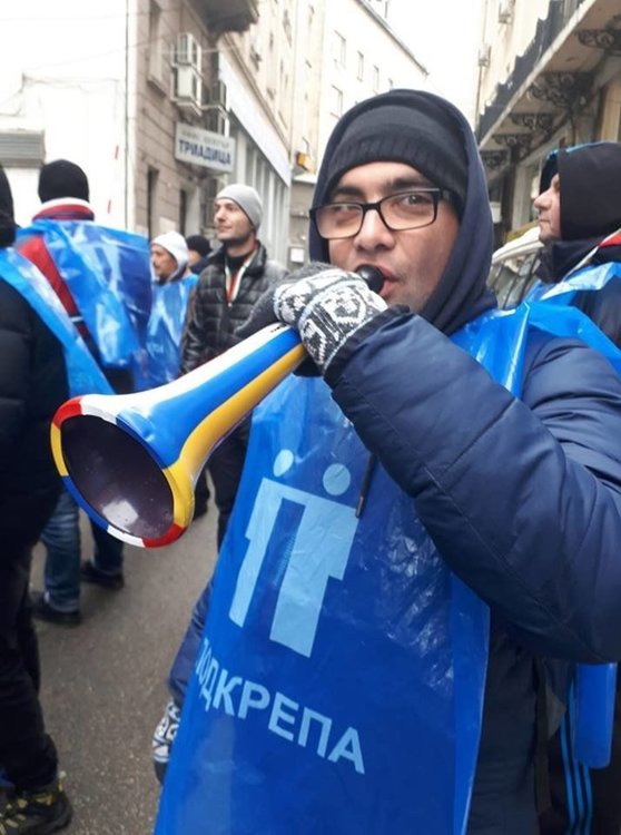 Миньори излязоха на протест в защита на българската енергетика