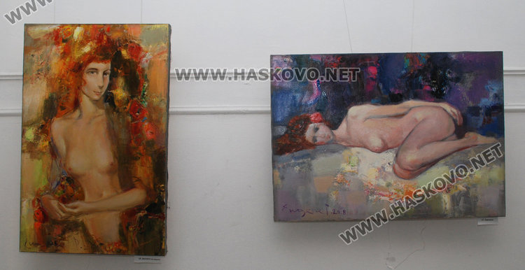 Художниците Евгений Петров и Аглика Петрова съвместно в галерия “Шаренков“