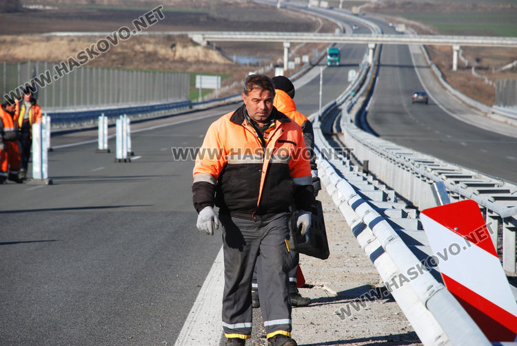 Магистрала Марица пак пропадна, полагат още 25 см асфалт