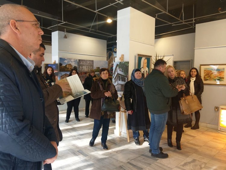 Изложба „Пътят на художника” бе открита в Кърджали