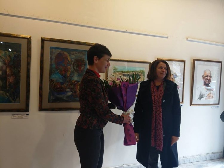 Изложба „Пътят на художника” бе открита в Кърджали