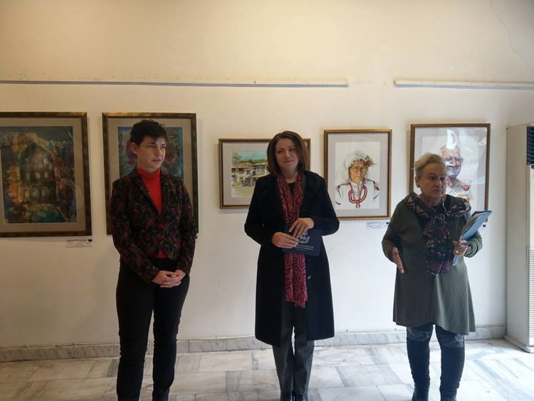 Изложба „Пътят на художника” бе открита в Кърджали