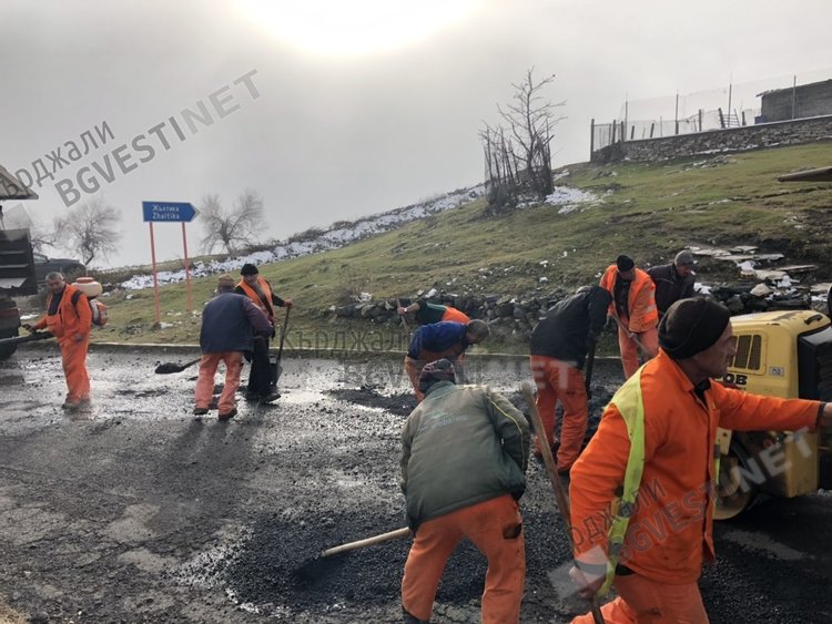 Публично-частно партньорство в Мишевско  осигури ремонтиран път за Нова година