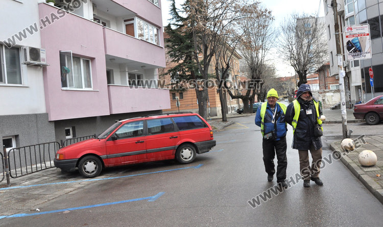 Таксуват на синята зона предновогодишно