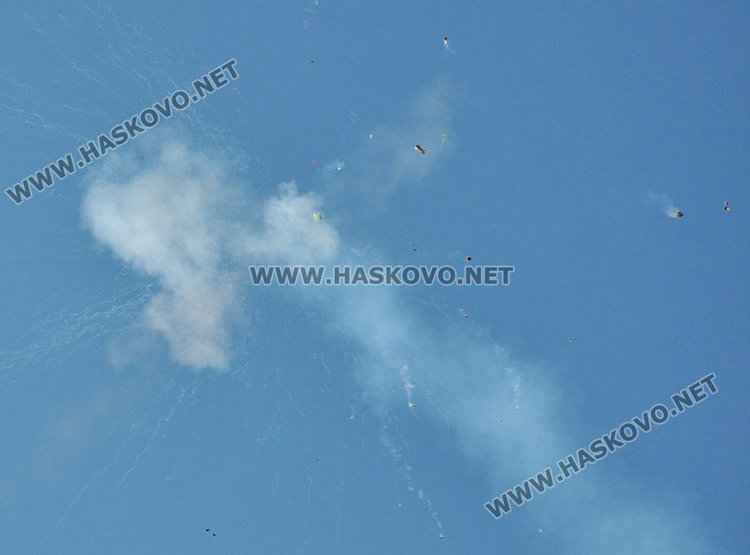 ефектът в небето е красив