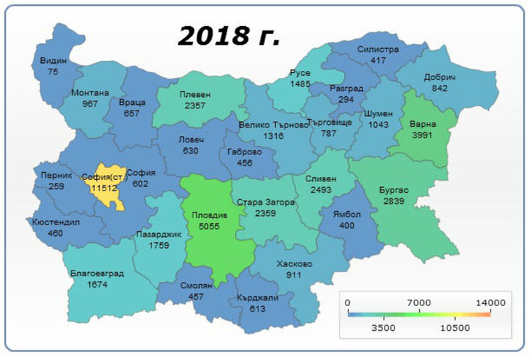 Драстично ниска раждаемост, спадът в Пловдивска област е с близо 25%