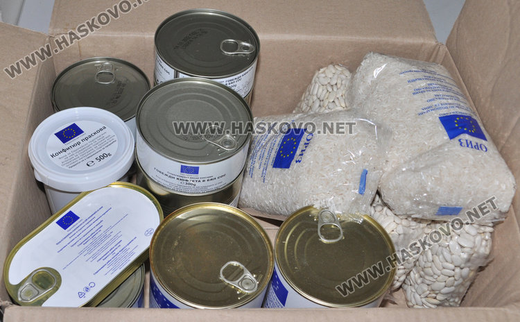 Херинга и говеждо  от ЕС за бедните в Хасково