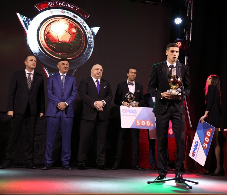 Кирил Десподов е футболист на годината